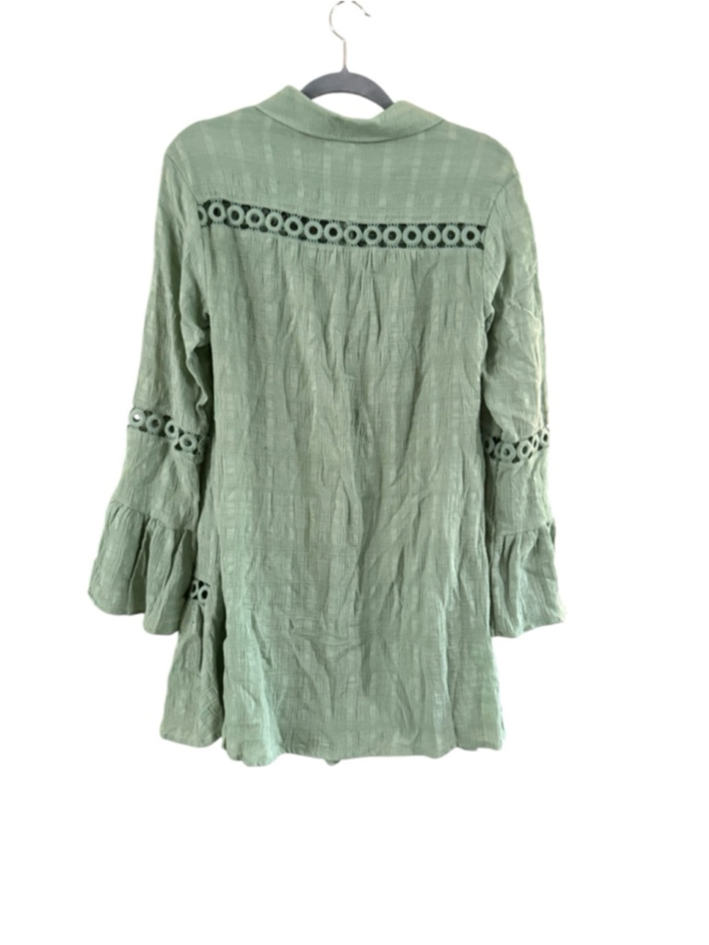 Women's Ibiza Anne Cole Green Mini Dress S - Picture 8 of 8